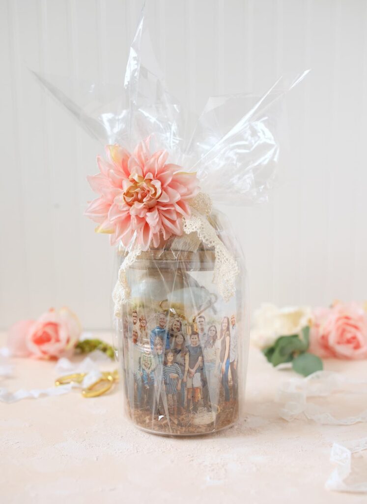 mother's day gift picture jar